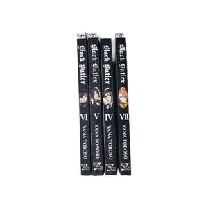 Black Butler Vol. 4, 5, 6, & 7 Manga Book Paperback English Yana Toboso LOT